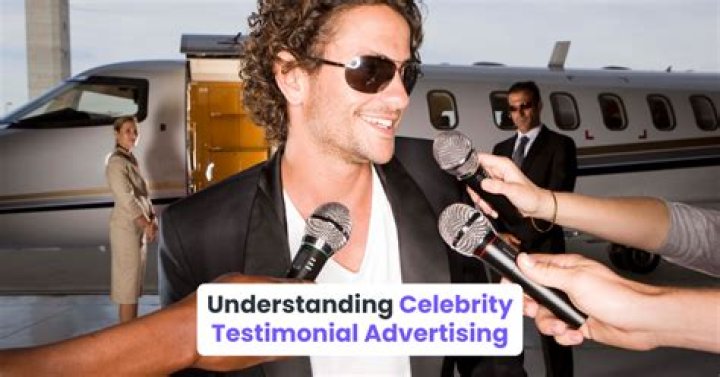 What is celebrity advertising examples?