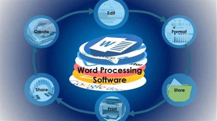 What was the first word processing software program?